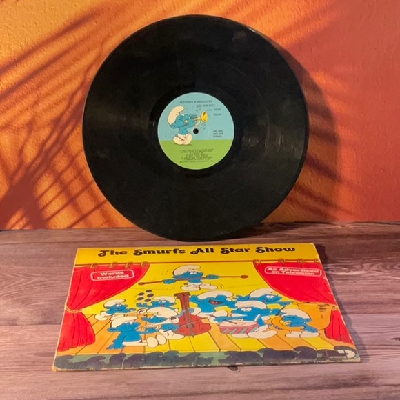 Vintage Smurf All-Star Show Vinyl Record | Collectible - Picture 4 of 8